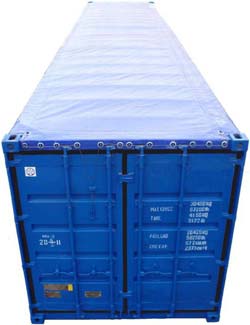 20-футовый контейнер с открытым верхом