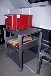 Стелаж для оборудования ремонтно-сварочного агрегата