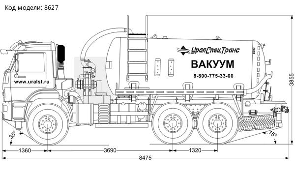 Вакуумная машина МВ-10 PNR-124D УСТ 5453A4-60