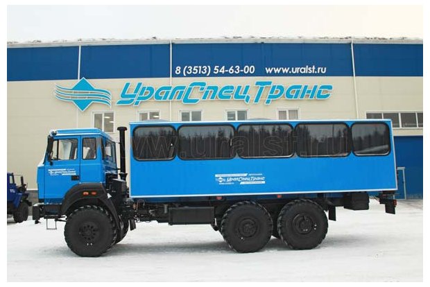 Вахтовый автобус Урал