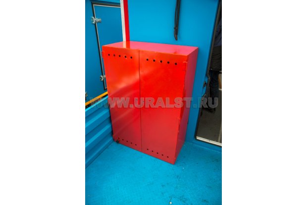 Шкафы для транспортировки и временного хранения пропанового и кислородного баллонов