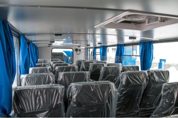 Салон вахтового автобуса Камаз