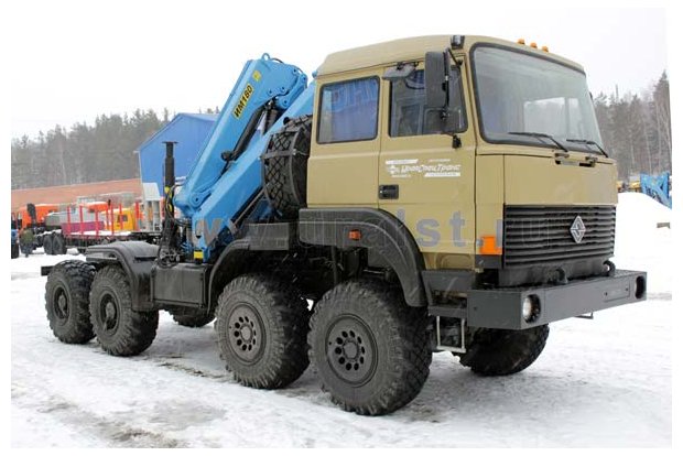 Седельный тягач Урал с ИМ-180