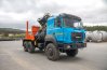 Лесовозный тягач Урал 44202 с ГМ ОМТЛ-120-02 УСТ-5453