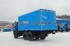 Фургон контейнер УСТ на бортовой платформе автомобиля Камаз