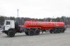 Полуприцеп цистерна нефтевоз ППЦН-30-32 с седельным тягачом МАЗ 642508-350-050P