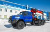 Седельный тягач с КМУ ИТ-200 (тросовый) УСТ 5453 Урал NEXT 4320-72, сдвоен. кабина