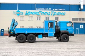 Грузопассажирский автомобиль на шасси Урал 4320-82М с КМУ ИМ-95
